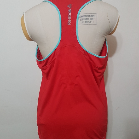 Red & Blue Reebok workout tank top - Picture 2 of 3